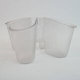 Pocket tray basket, Guzzini pen holder in transparent plastic