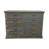 1930s workshop furniture with shell handles.