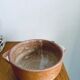 Set of three bowls in ancient sandstone