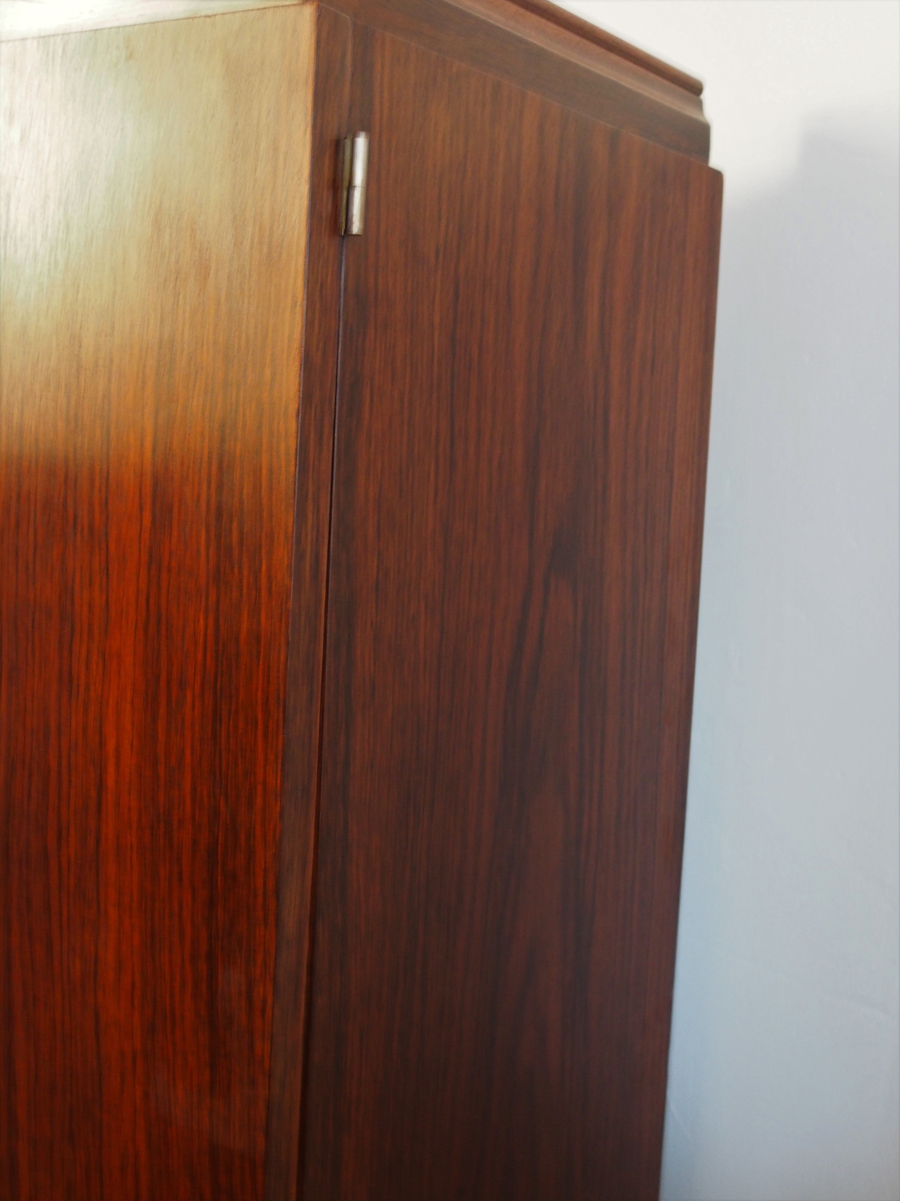 Art Deco rosewood cabinet