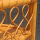 Vintage corner shelf in rattan – 1970s – Exceptional condition
