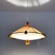 Suspension en sisal et teck par Temde