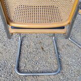 Set of 2 chairs by Marcel Breuer Cesca b32 edition of the 70s