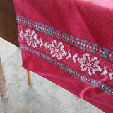 Old tablecloth