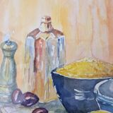 Original still life watercolor