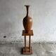 Sculptural wooden vase