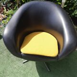 Vintage swivel armchair