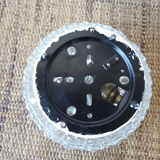 Vintage glass ceiling lamp