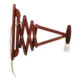 Wall lamp in teak, Denmark 1970-80s.