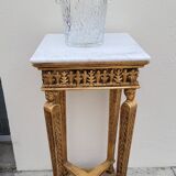 Champagne crystal bucket signed etzel Lorraine