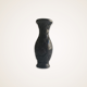 Vase en argile noire