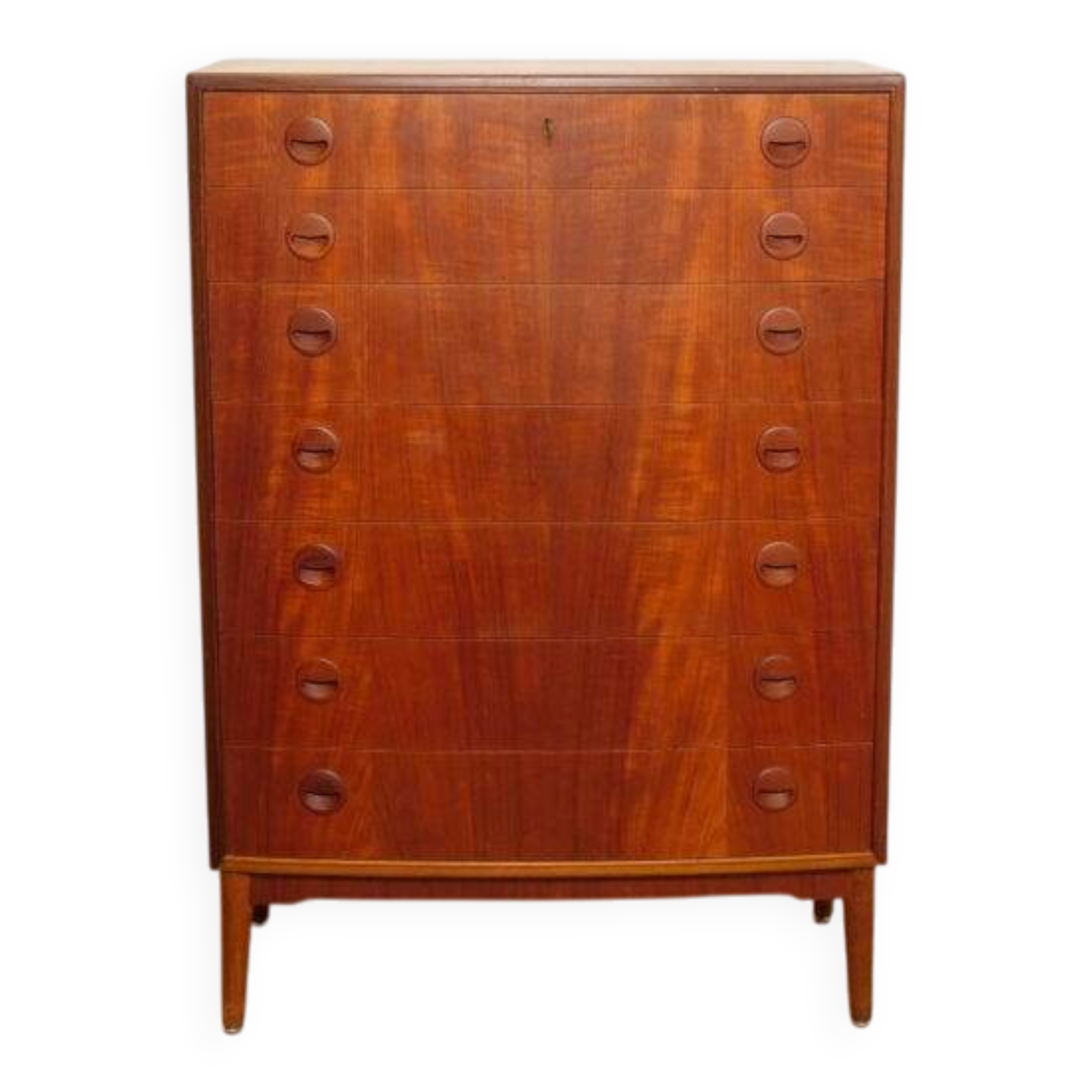 Vintage Danish chest of drawers | Teak | 7 drawers | 114 cm