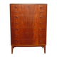 Commode danoise 7 tiroirs vintage en teck