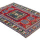 Anatolian handmade vintage rug 185 cm x 132 cm