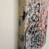 Mixed media on canvas Dominique Digeon – “The White King”, 2006