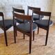 Danish Scandinavian table and chairs by Hans Olsen for Frem Røjle 1960