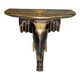 Elephant Head Shelf Hand-Carved & Brass – Indian Folk Art