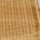 Vintage "Italia 100" model chair by Rotanhuis in woven wicker, 1950s
