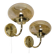 pair of wall lights from the 1970s