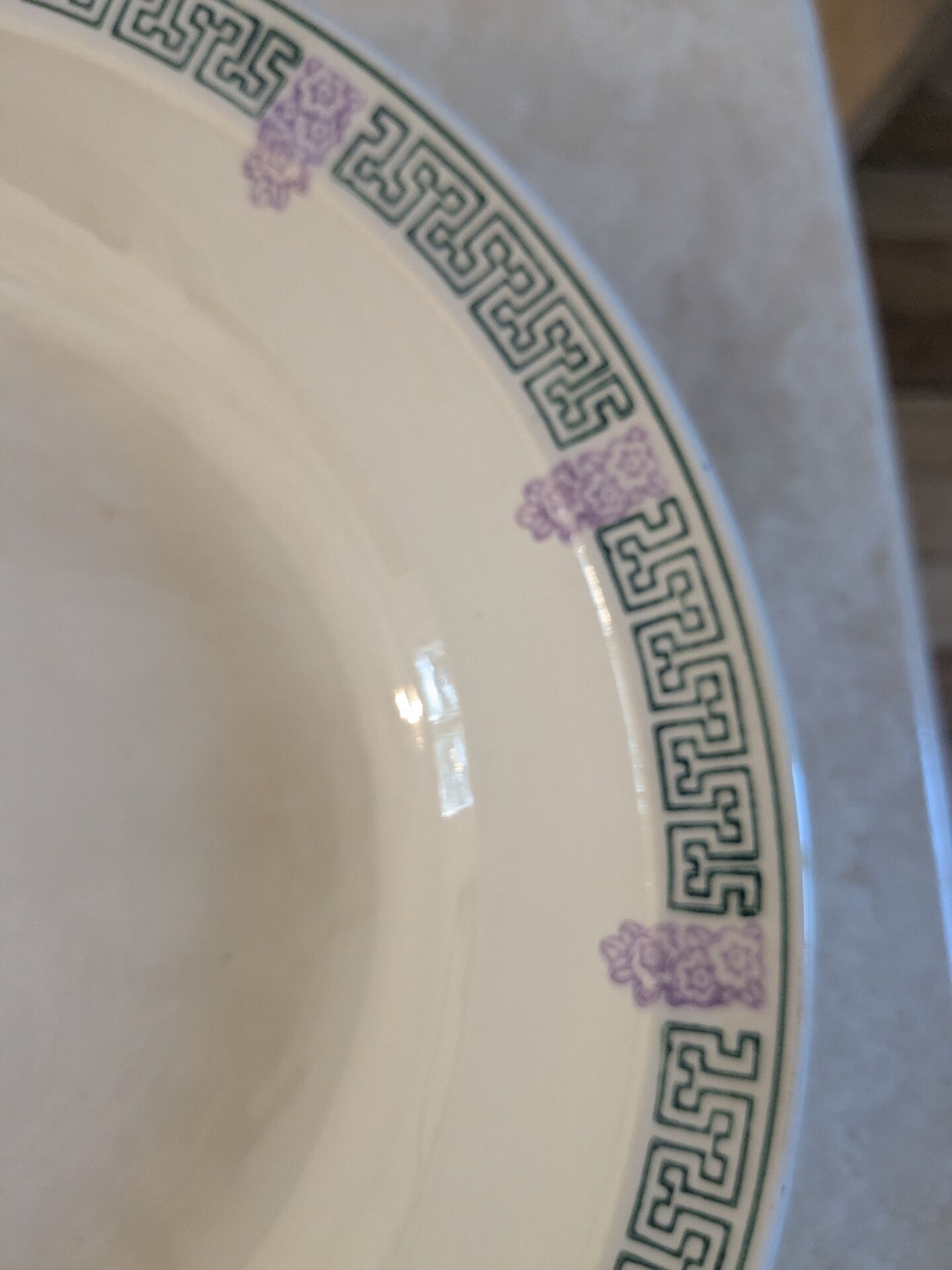 Two Longwy Janina serving dishes