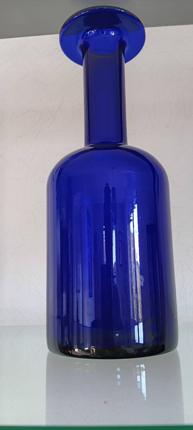 GUL vase by Otto Brauer for Holmegaard - Denmark