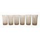 Set of 6 glasses cups of Biot