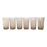 Set of 6 glasses cups of Biot