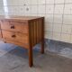 Vintage elm wood cabinet