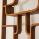 Ludvik Volak. Pair of shelves or partition screen. 1960s-70s.