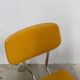 Pair of mustard-colored 70s welded Skai chairs