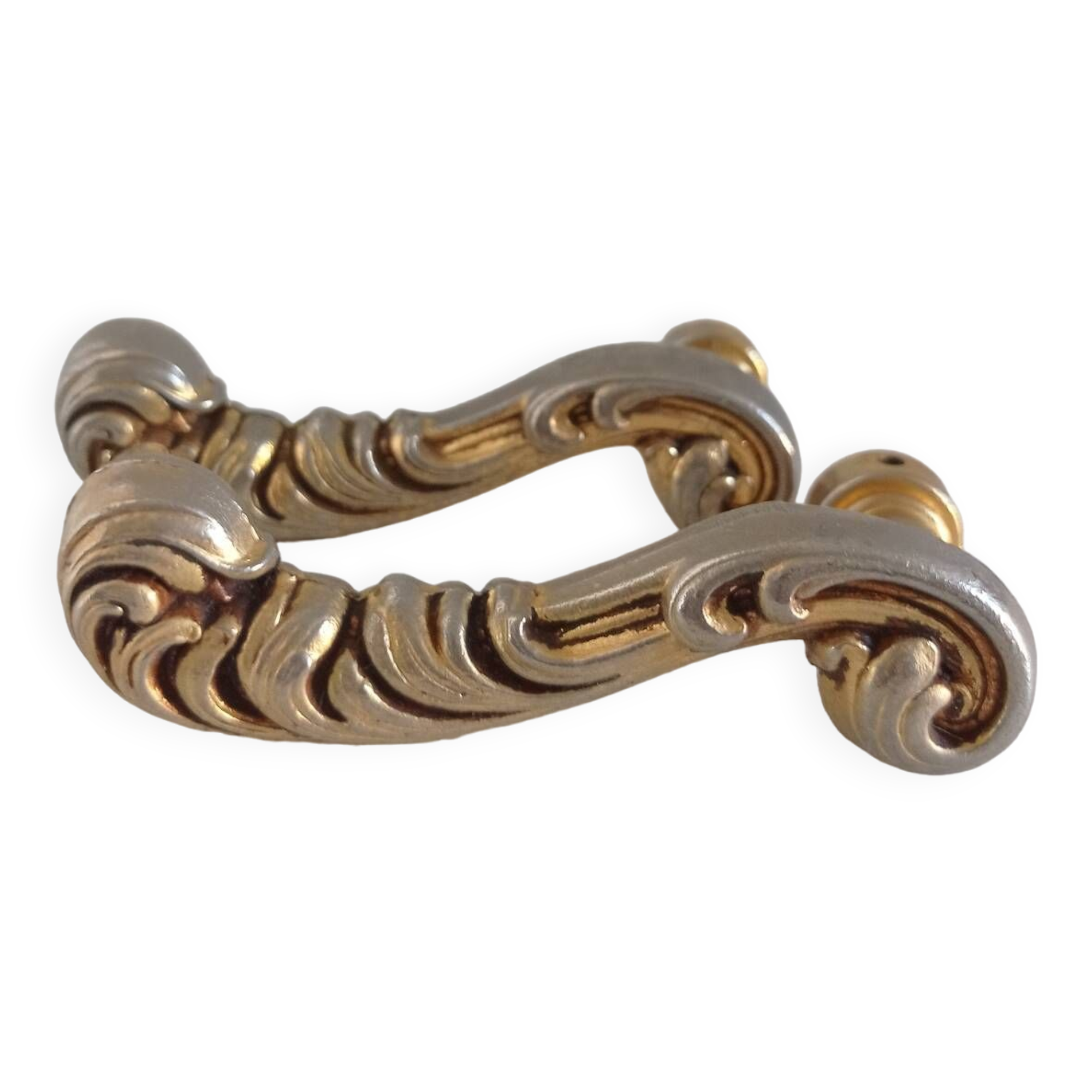 Vintage bronze handles