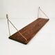 Minimalist wall shelf, Denmark, 1960s