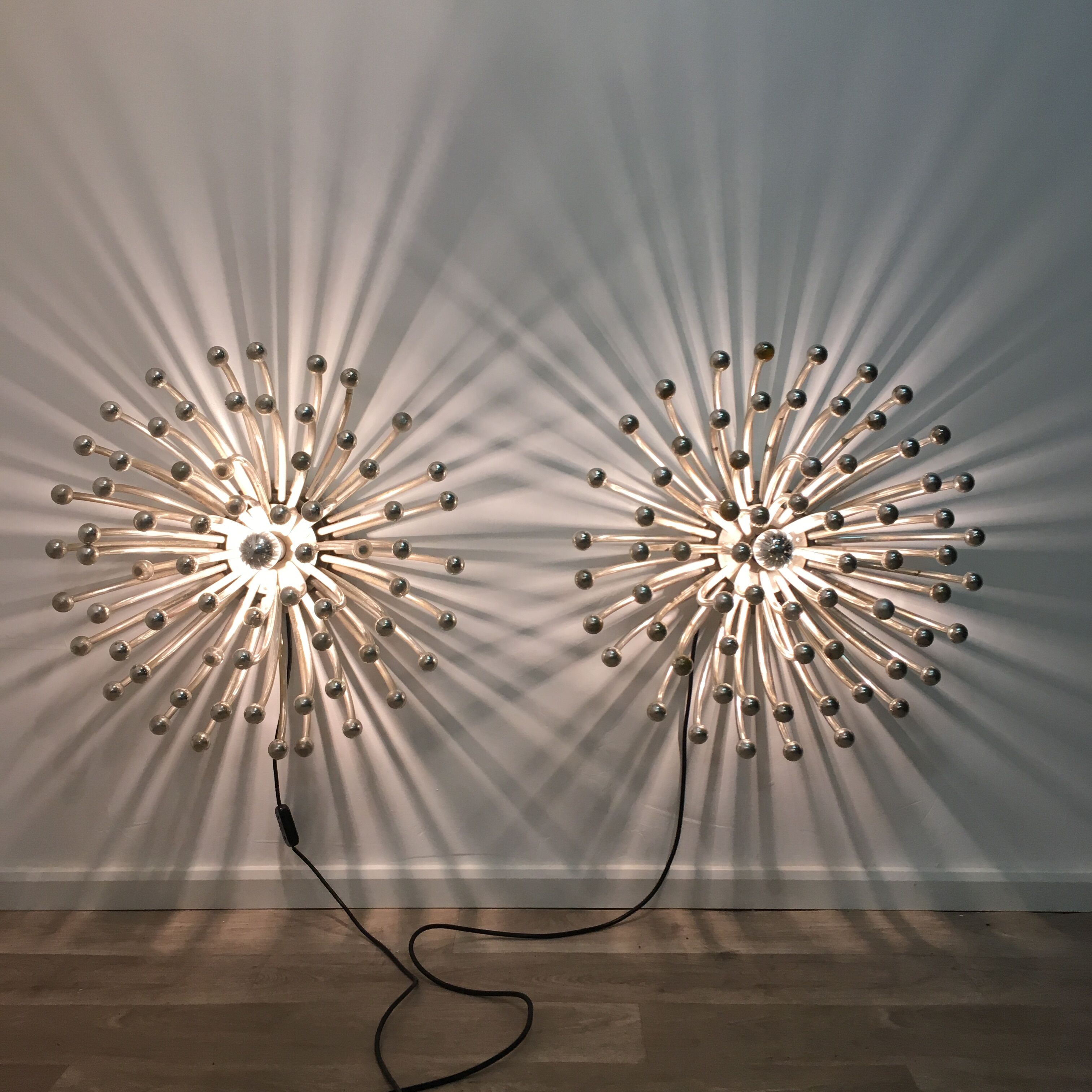 Tetrarch studio pistillo lamp for Valenti, model of the 60s