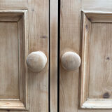 Commode anglaise, scriban en pin