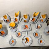 Lot 15 ancient ceramics enamelled Tess