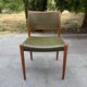 Lot de 6 chaises scandinave J.L. Møller Model 80 années 1960