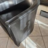 Set of 2 leather armchairs