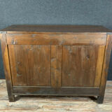 Louis Philippe era buffet in solid walnut