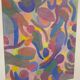 Zig Zag painting Pierre Wittmann contemporary