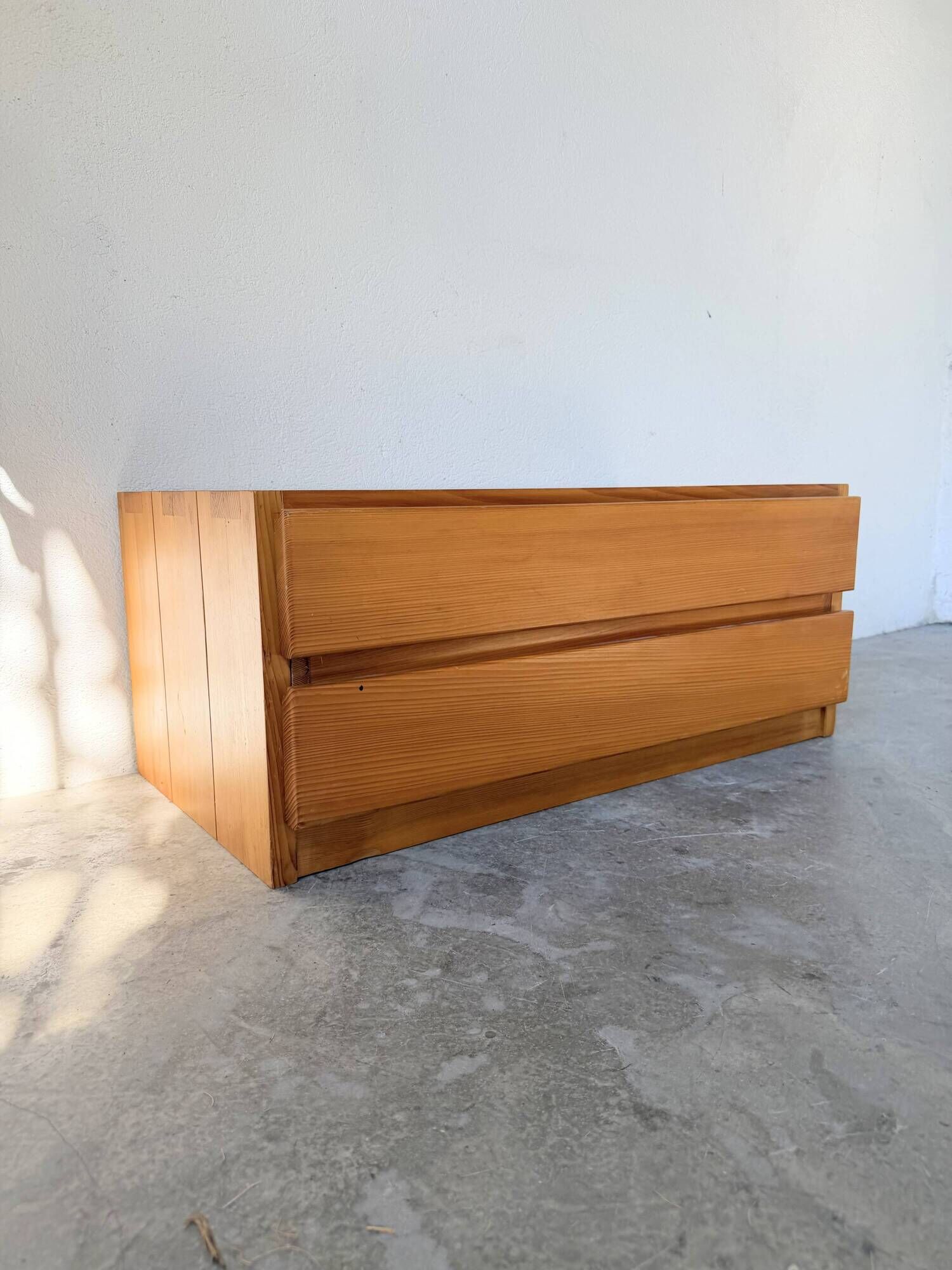 Bedside cabinet pine Maison Regain