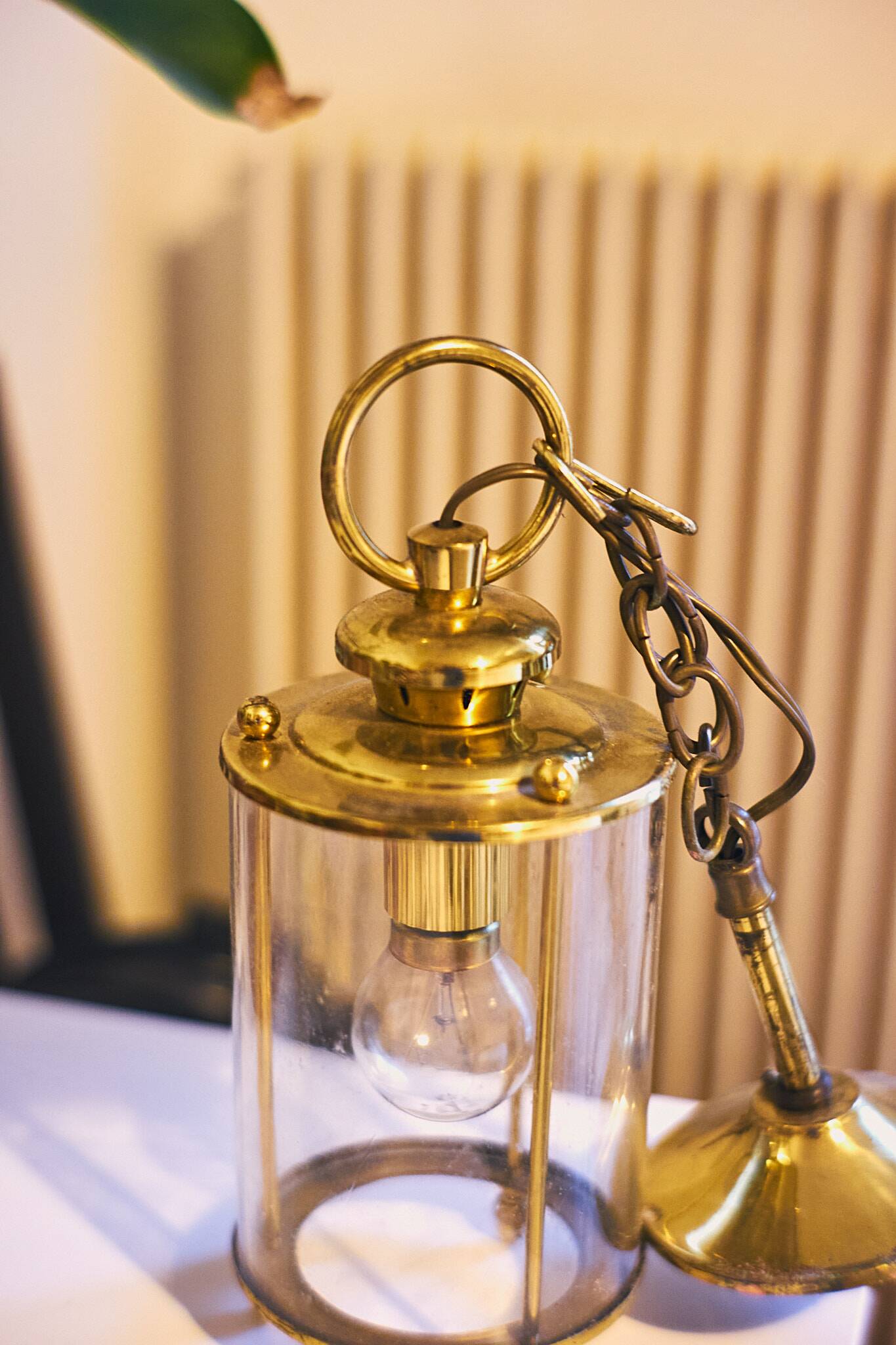 Old Golden Chandelier Lighting