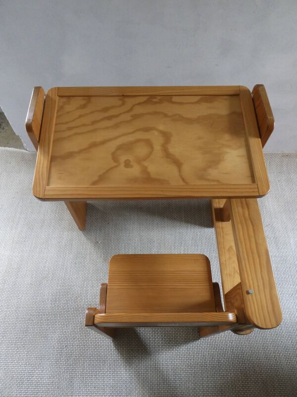 Bureau enfant pliant de la marque Trama, années 80