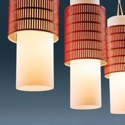 Set of vintage ceiling lights in metal, glass and brass, Italy, 1960s.
