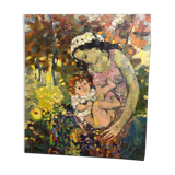 Oil on canvas signed eudochia zavtur