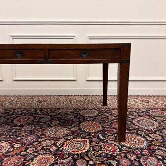 Classic English Eichholtz Campaign Writing Desk