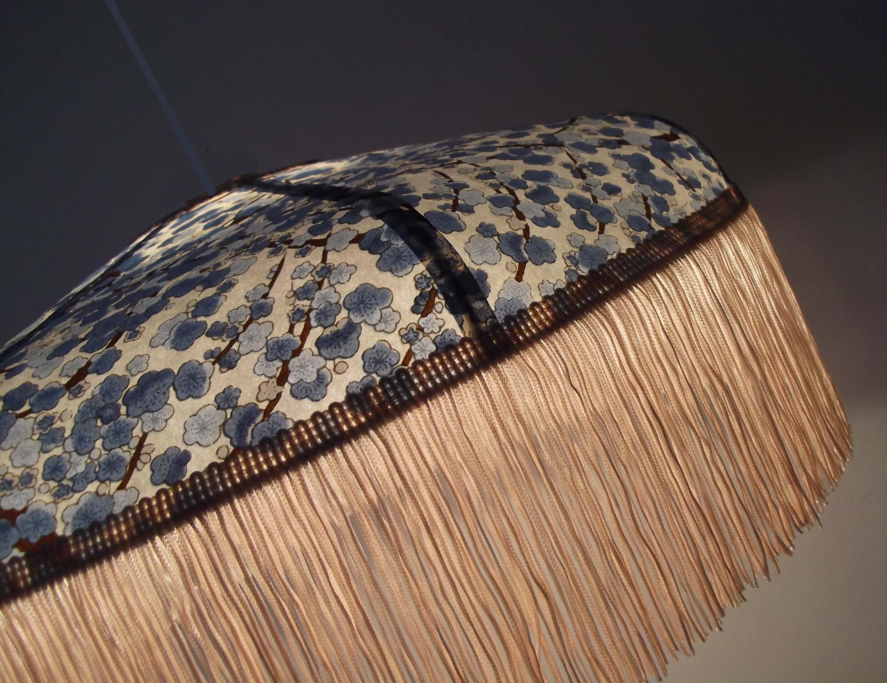 Pendant lamp "Mona" in Japanese paper.