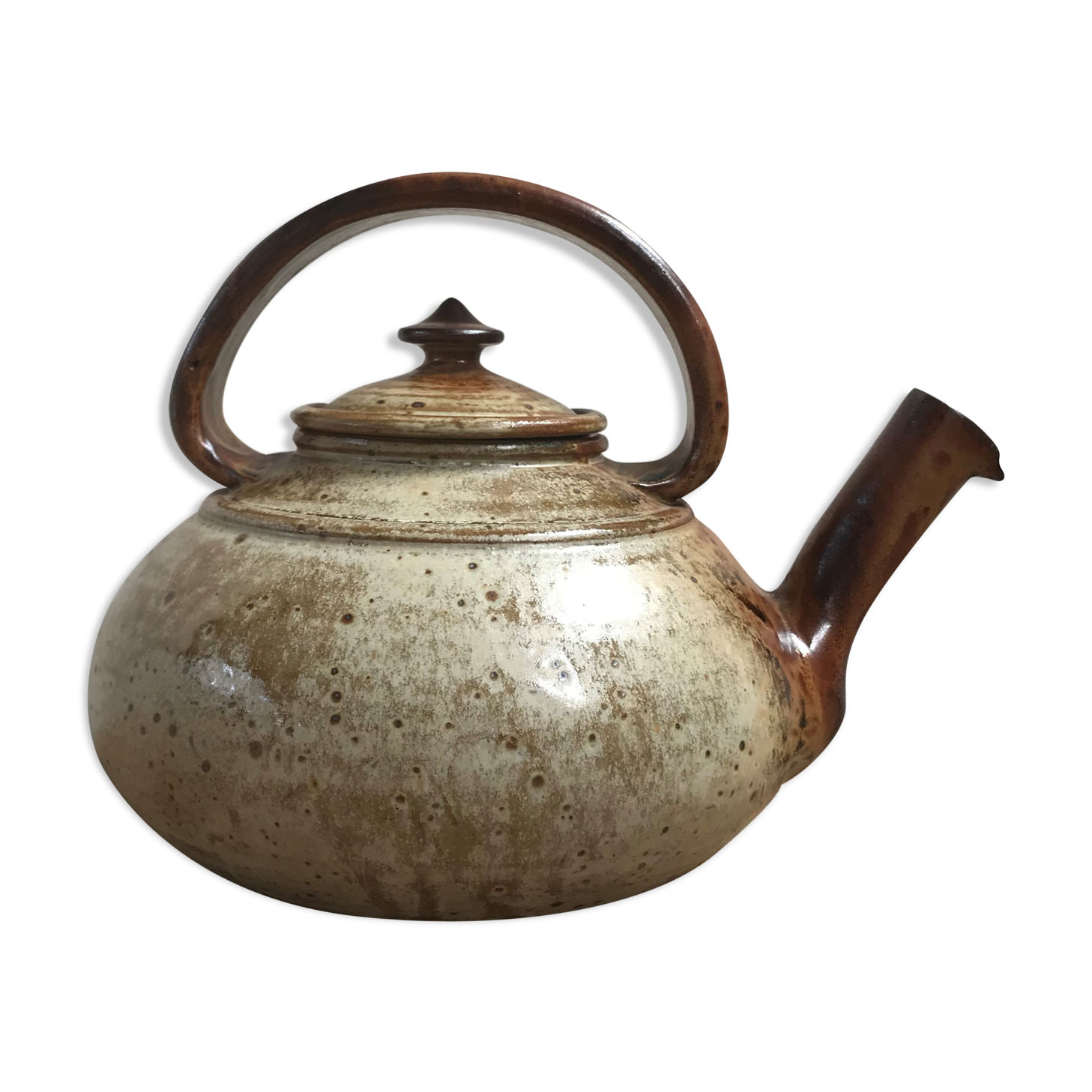 La Borne sandstone teapot from the 1970s
