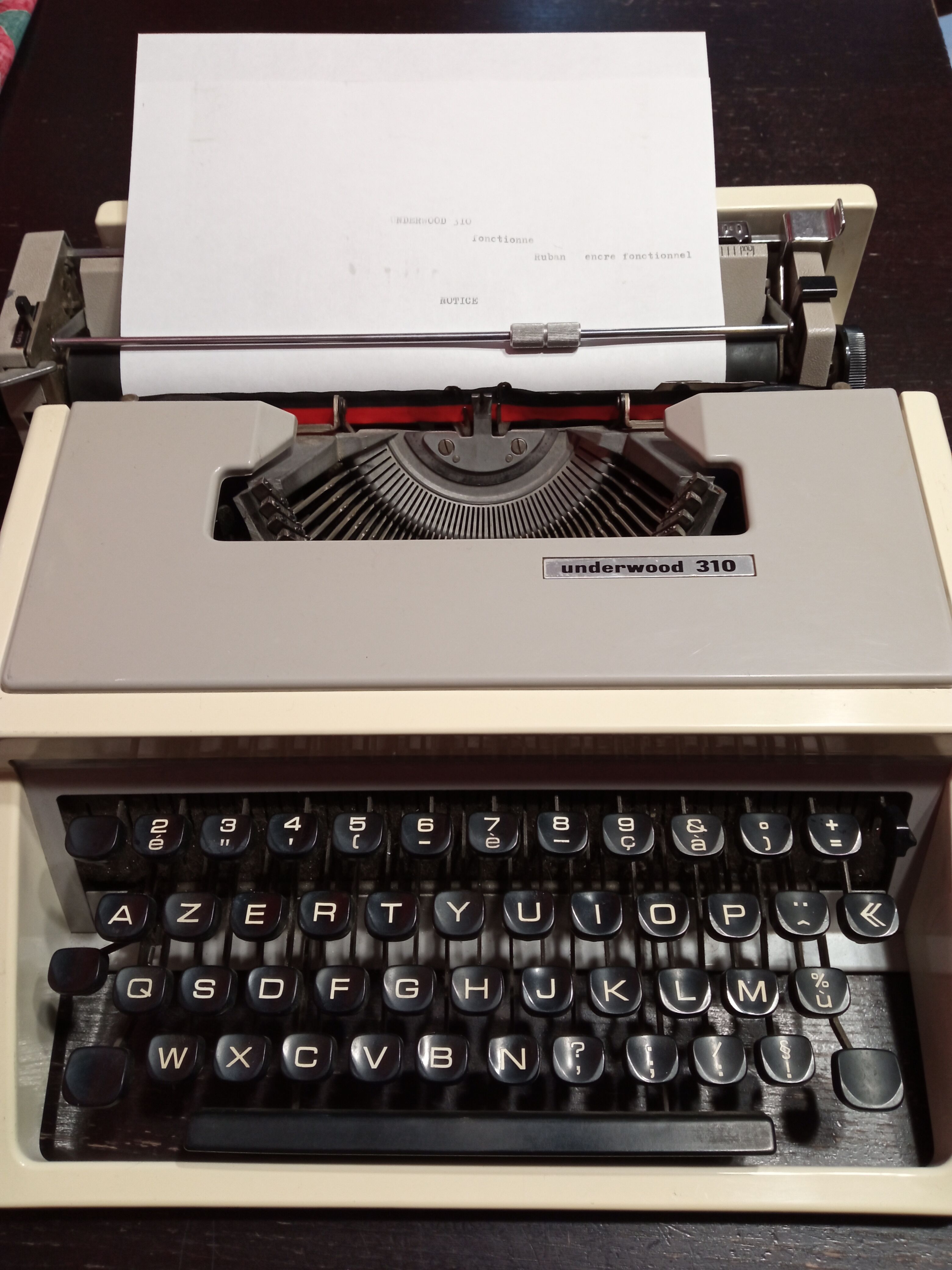 Underwood 310 by Olivetti Typewriter