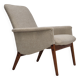 Années 1960, design danois par Alf Svensson pour Fritz Hansen, fauteuil retapissé modèle 4331