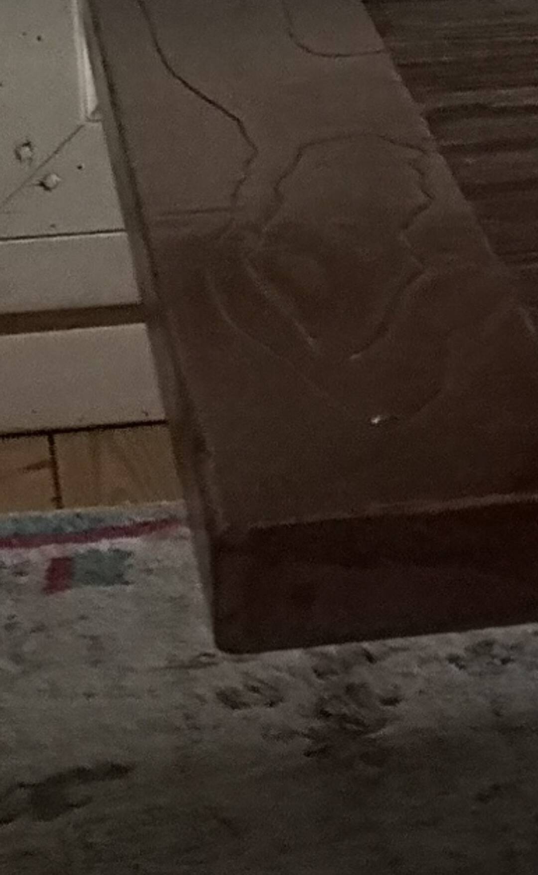 Large coffee table in solid wood